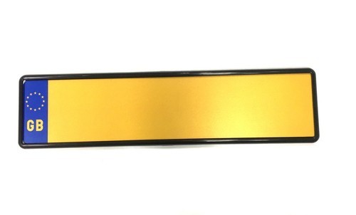 Car number plate holder - plate,
