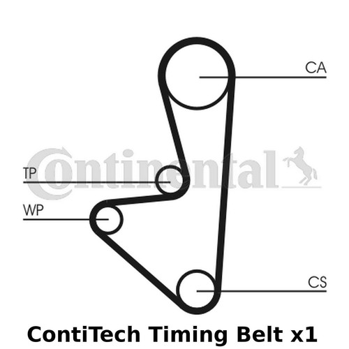 Contitech timing belt ct744 - contitech,
