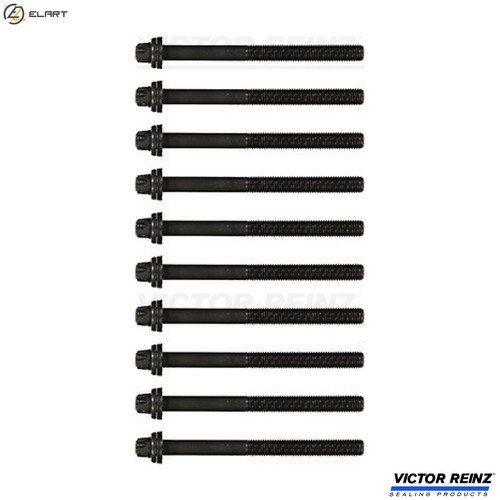 Cylinder head bolt set - cylinder,