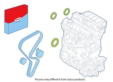 Engine shaft seal set - seal,