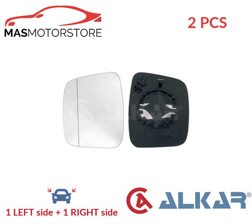 Rear view mirror glass pair - rear,