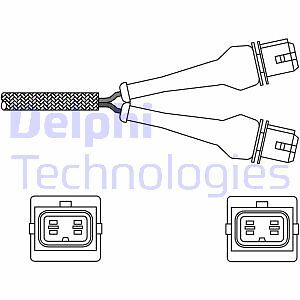 Lambda sensor delphi - lambda,