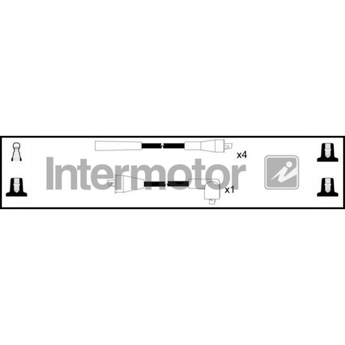 Leads ignition cables kit - leads,