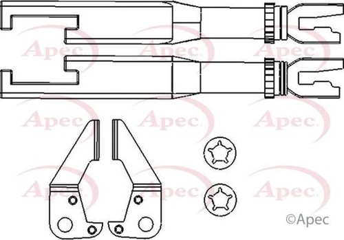 Rear axle braking system - rear,