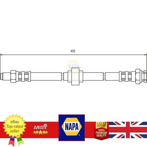 Brake hose for citroen visa - brake,