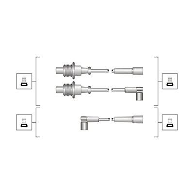 Ignition cable kit - cable,