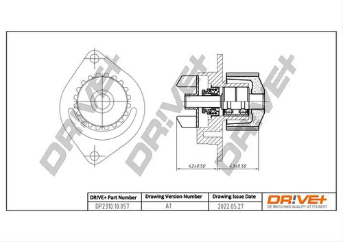 Water pump mechanical