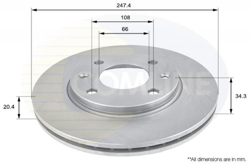Brake discs set - set, braking