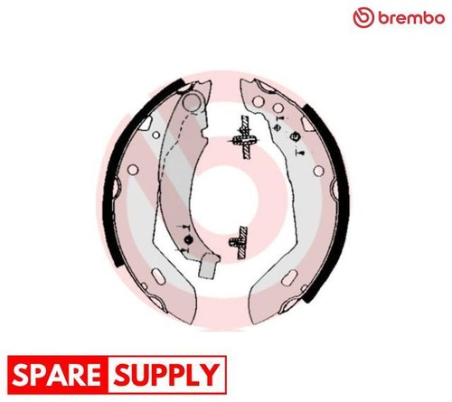 Brake shoe set for - brake,