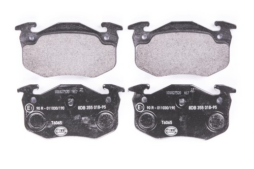 Hella brake pad set - brake, t6065