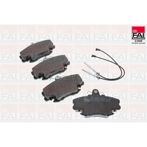 Fai front brake pad - front, set