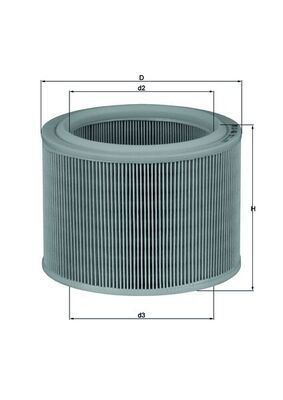 Mahle 486 air - 486, filter