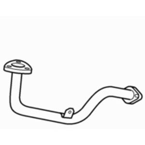 Front exhaust pipe for peugeot - exhaust,