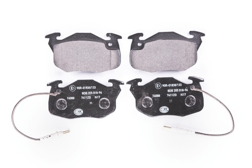 Hella brake pad set - brake,