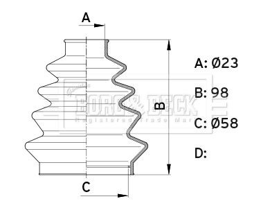 Borg beck bcb1008 - borg,