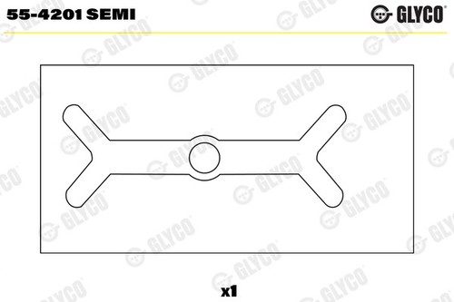 Glyco 4201 semi small end - semi,