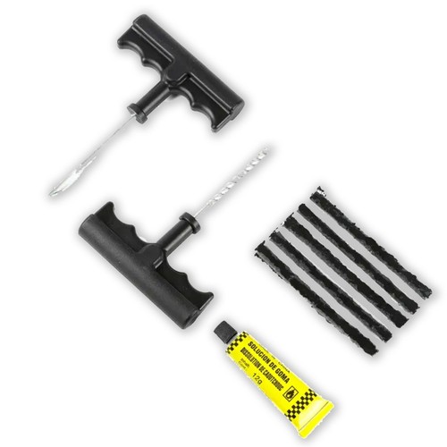 Emergency tyre repair - kit, for