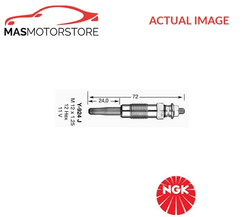 Engine glow plug - ngk, p