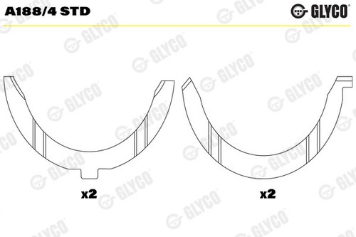 Glyco a188 std thrust - glyco,