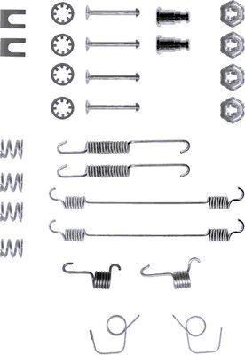 Brake shoes accessory kit rear - brake,