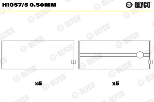 Glyco h1057 50mm - glyco, h1057/5