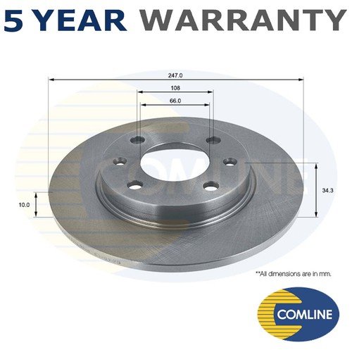 Comline front brake - comline, disc
