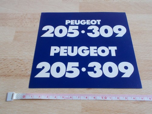 Sticker peugeot 205 309 - sticker,